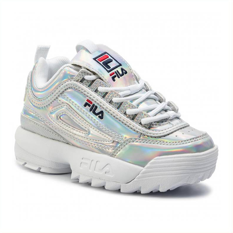 fila scarpe argento