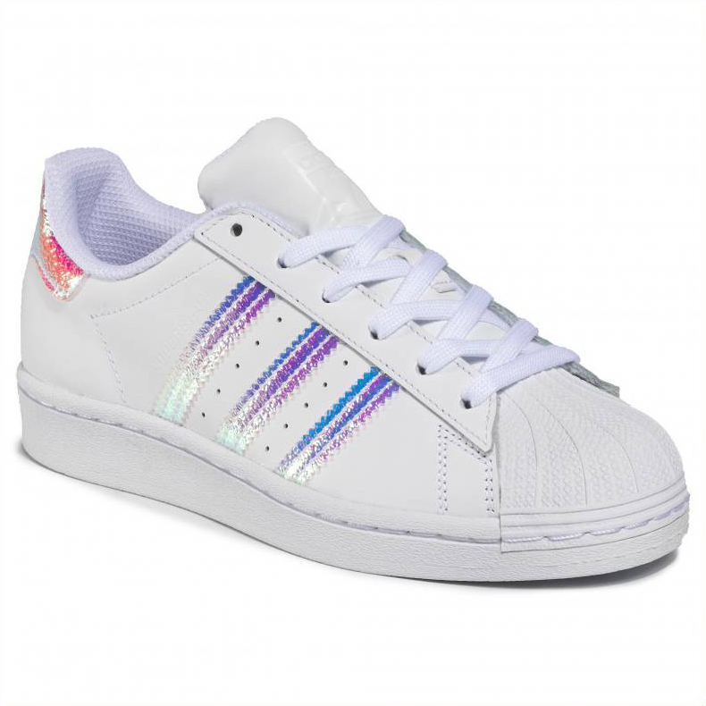Adidas Superstar J FV3139 White Multicolor Colore Bianco Tipo Sneakers  Taglia 36