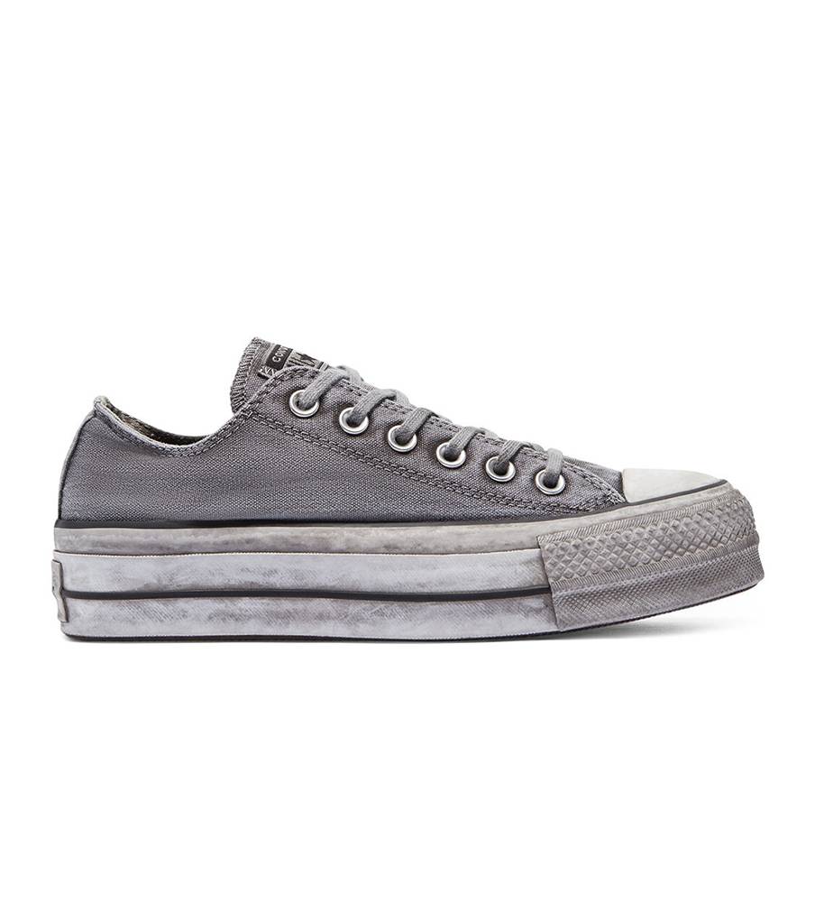 Converse Chuck Taylor All Star OX Lift 563112C Grey Colore Grigio Tipo  Sneakers Taglia 40