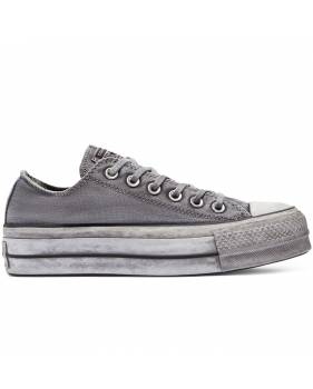 Converse Chuck Taylor All Star OX Lift 563112C Grey Colore Grigio Tipo  Sneakers Taglia 40