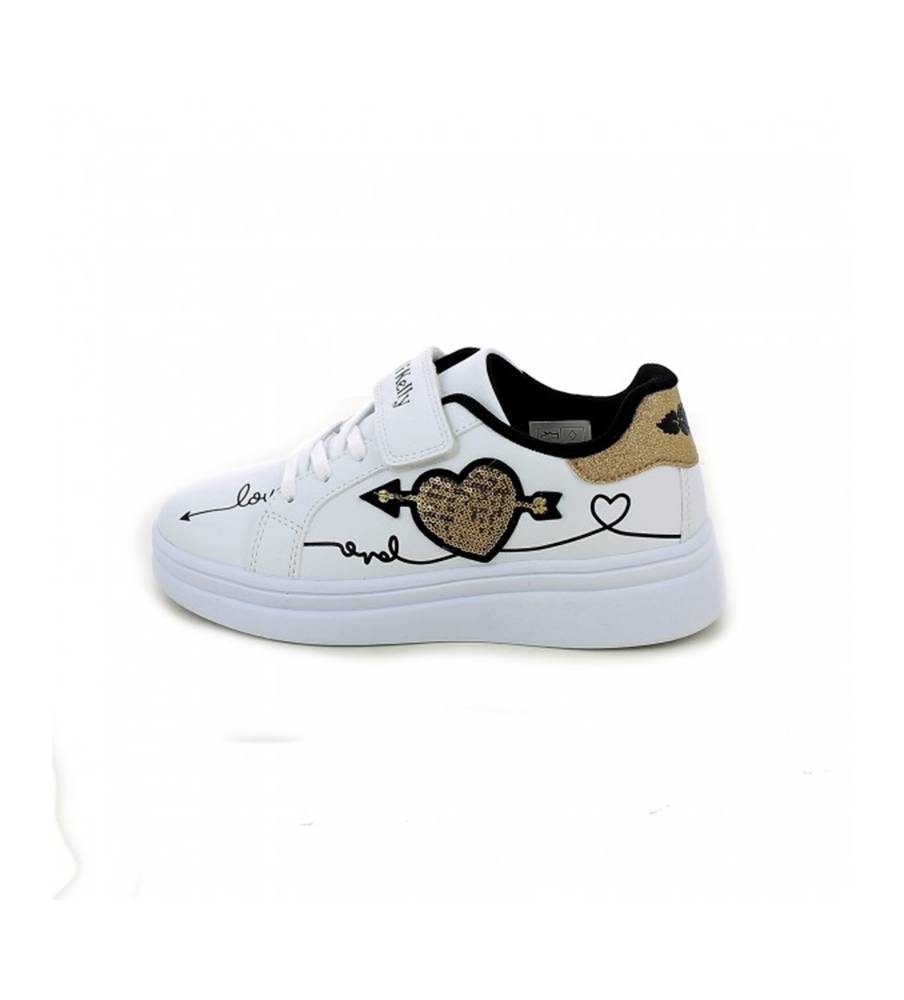 Lelli Kelly Clelia LK5823 Bianco/Nero/Oro Colore Bianco nero Tipo Sneakers  Taglia 28