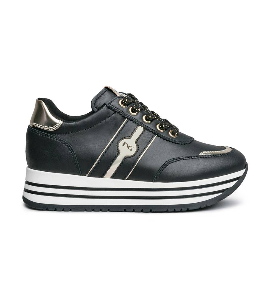 Sneakers in pelle bianca Nero Giardini Junior » Telesca calzature