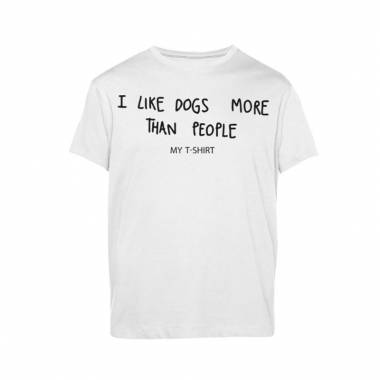 My T-Shirt I Like Dogs Bianca