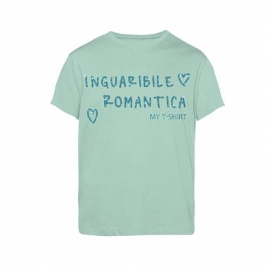 My T-Shirt Inguaribile Romantica Menta