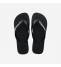 Havaianas Brasil Logo Infradito Unisex Black/Black 4110850