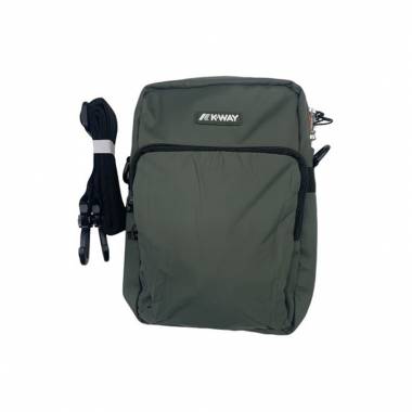 K-way Erloy Bags Shoulder Bag K7116VW Green Blackish