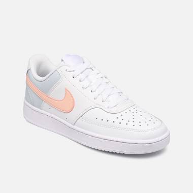 Nike Court Vision Low NIKCD5434-103 White/Washed Cora-Aura/ Pale Ivory