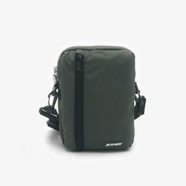 K-way Barbiton Bags Shoulder Bag K7116UW Green Blackish