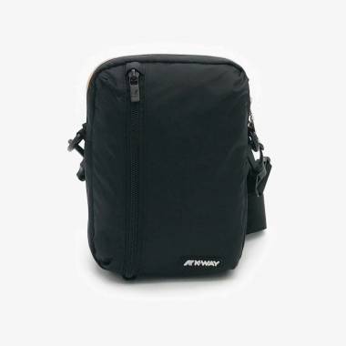 K-way Barbiton Bags Shoulder Bag K7116UW Black Pure