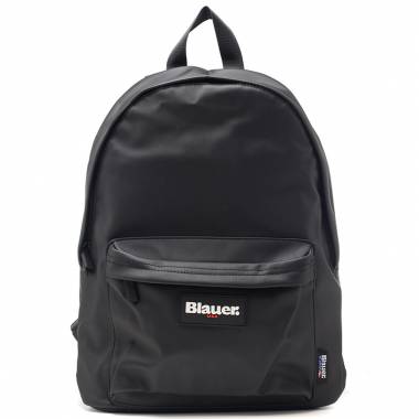 Blauer  Nylon Taslan Backpack Black