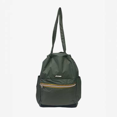 K-way Blandy Tote Bag K7116QW Green Blackish