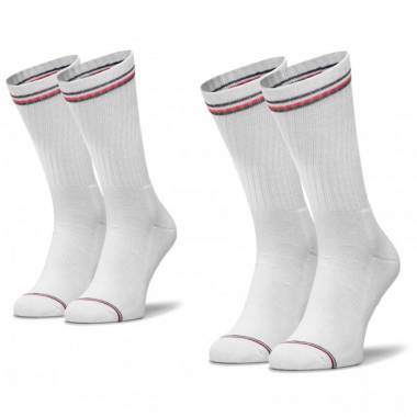 Tommy Hilfiger TH Men Iconic Sock 2P  White