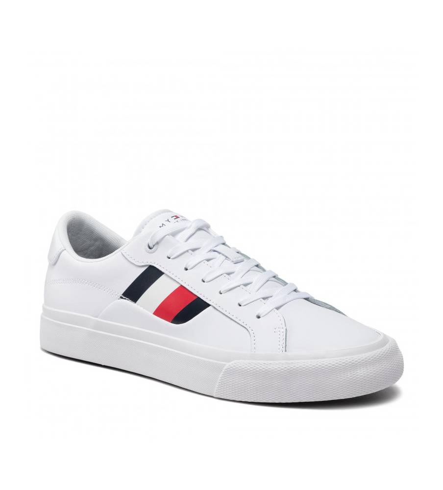 Tommy Hilfiger Bianco Poliuretano Uomo Sneaker