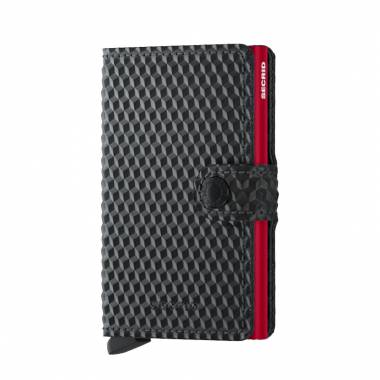 Secrid Miniwallet Cubic Black-Red