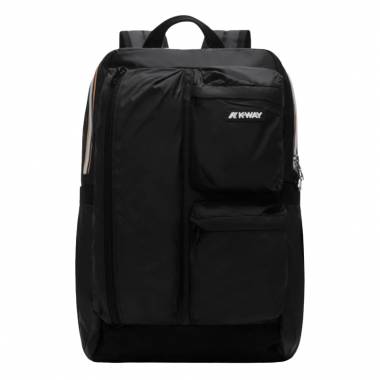 K-way Ambert Bag Backpack K2118SW Black Pure
