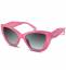 Excape Occhiale da Sole Donna Rosa 12.2 Montatura Rosa - Lenti Fumo Gradient