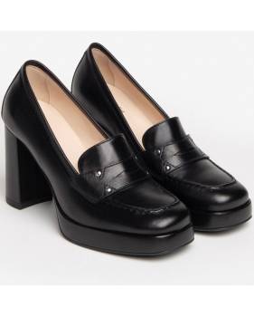 NERO GIARDINI MOCASSINI DONNA CON TACCO ART. E306271D/423 COLOR - 3