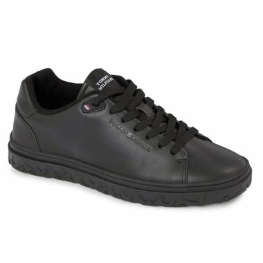 Tommy Hilfiger Court Thick Cupsole Leather 04830 Black