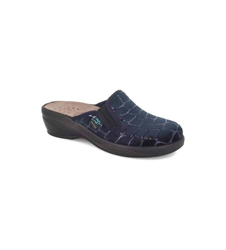Fly Flot 861028, Pantofole Da Donna In Blu, Taglia 47 – Comode E Leggere - 5