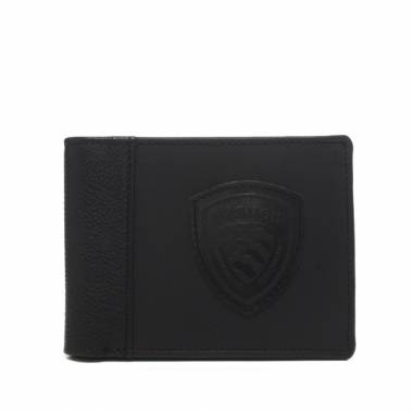 Blauer Leather Wallet Almont02  Black