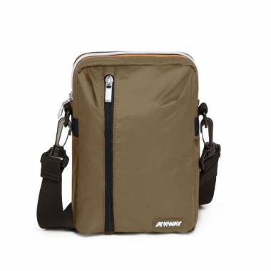 K-way Barbiton Bags Shoulder Bag K7116UW Brown Corda