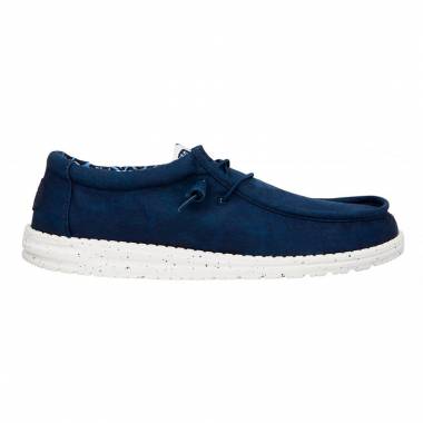 Hey Dude Wally Stretch Canvas 40700 Navy
