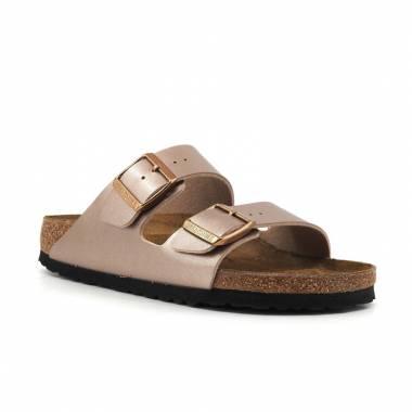 Birkenstock Ciabatta Donna Bronzo Arizona Copper Birko Flor Calz.S