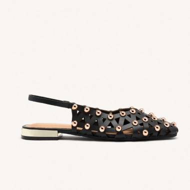 Gioseppo Slingback Donna Nero Calamus 75135