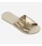 Havaianas Ciabatta Donna Beige Aqua Metallic