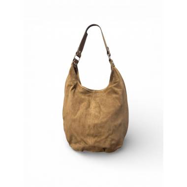 Ni-na Sacca Donna Pelle Scamosciata Talpa