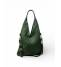 Ni-na Borsa Donna Linea Vintage Pelle Intrecciata Verde