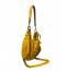 Ni-na Borsa Donna Linea Vintage Pelle Intrecciata Giallo