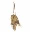 Ni-na Secchiello Donna Pelle Scamosciata Beige Con Frange