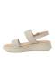 Tamaris Sandalo Donna Pelle 28707-46 Ivory Nubuc
