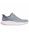 Skechers Sneakers Donna Grigio Multi 117624 Bobs Squad Staple Look