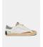 Crime London Sneakers Uomo Distressed LO  2.0 Stone Grey Pelle 19050 White
