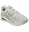 Skechers Sneaker Donna Bianco Uno Golden Heart Natural Gold
