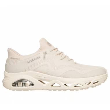 Skechers Sneakers Donna Off White Uno Glide Step Air Gliders 190115