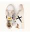 Munich Rete 114 White Lt. Brown Black