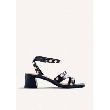 Gioseppo Sandalo Donna in Pelle Nero Kasulu 79235