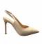Francesco Milano Slingback Donna Pelle Beige