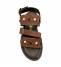 Janet&Janet Sandalo Donna Scam. Dark Brown Juliette