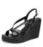 Tamaris Sandalo Donna Black Croco 28381-46