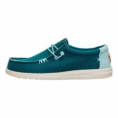 Hey Dude Sneakers Uomo Wally Braided 40003 Deep Green/Harbor Grey