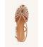 Gioseppo Slingback Donna in Pelle Intrecciata Platinum Hingham 75440