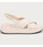 Frau Sandalo conn Plateau Donna Nappa Burro 04M4