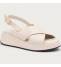 Frau Sandalo conn Plateau Donna Nappa Burro 04M4