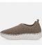 Grunland Mocassino Sneakers Donna Pelle Sili SC6184 Taupe