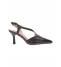 Francesco Milano Slingback Donna Pelle Nero