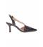 Francesco Milano Slingback Donna Pelle Nero